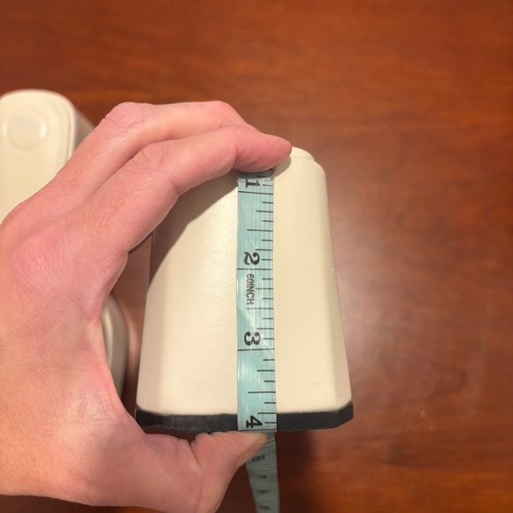 Zara Women's Chunky Platform Slip On Mules in White Size 40 - Picture 10 of 10